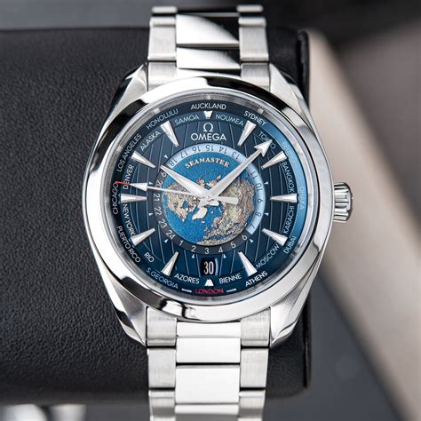 omega world travel watch|omega aqua terra worldtimer price.